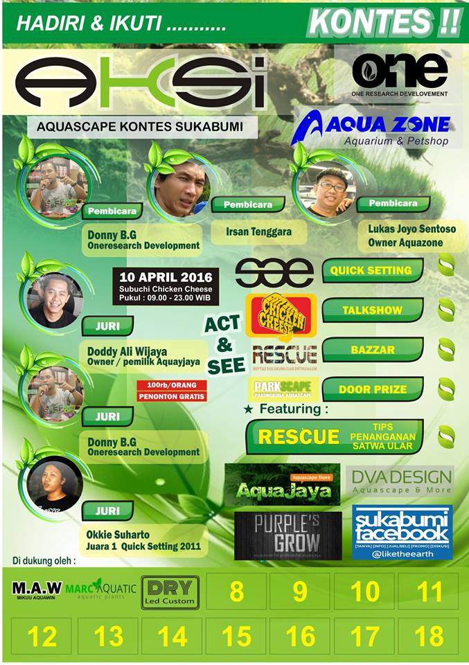 Aquascape Contest Sukabumi